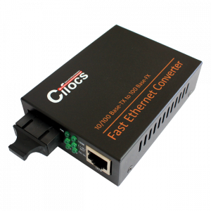 Cifocs CFC-1100S25 Fiber Optik Ethernet Dönüştürücü
